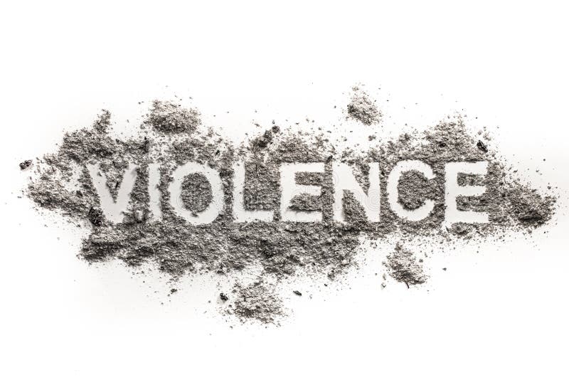 Violence word as psychological, physical or emotional aggression royalty free stock photo Violence word as psychological, physical or emotional aggression royalty free stock photo