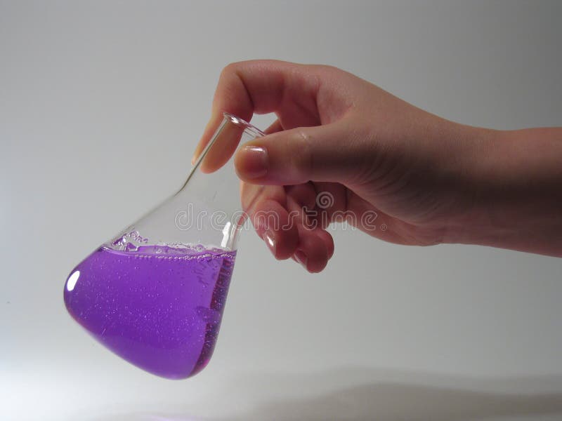 Violet Conical Flask II