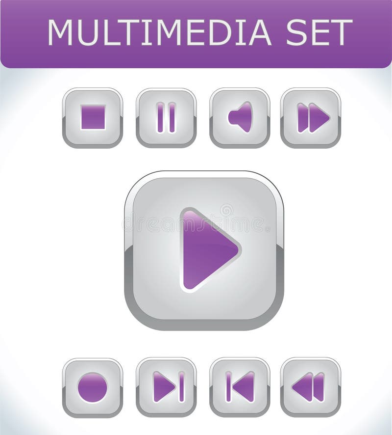 Violet multimedia set