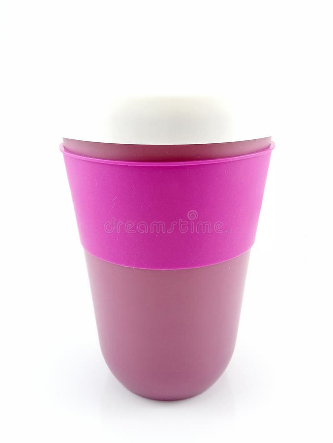 Violet Slush and Shake Cup Maker Cup Stock Photo Image of maker, plastic 189292678