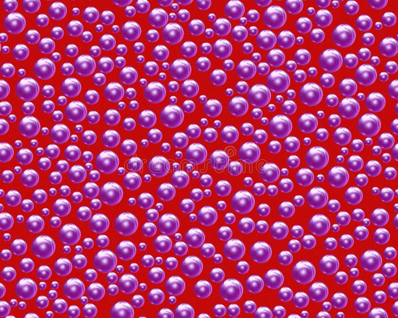 Violet Sparkling Bubbles On Red Background Stock Photo Image of