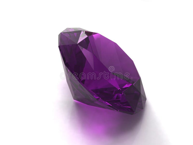 Violetkleurige gem