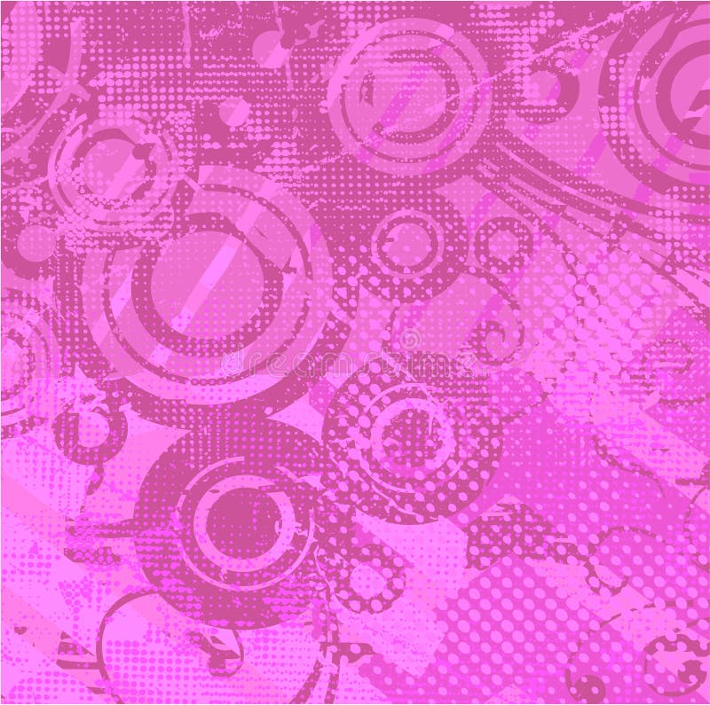 Violetter Retro- Hintergrundvektor stock abbildung Violetter Retro- Hintergrundvektor stock abbildung