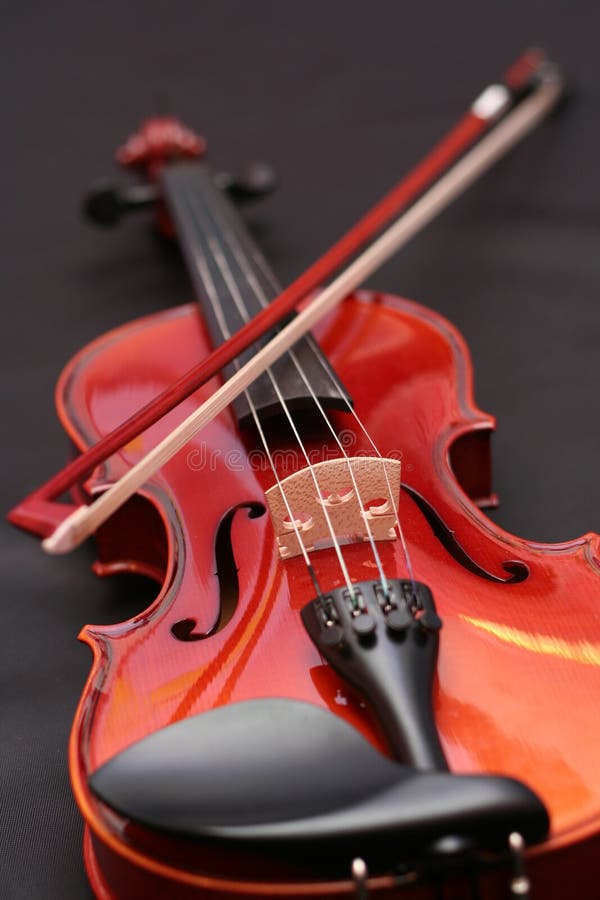 Violin stock image. Image of violin, strings, instrument 4340263
