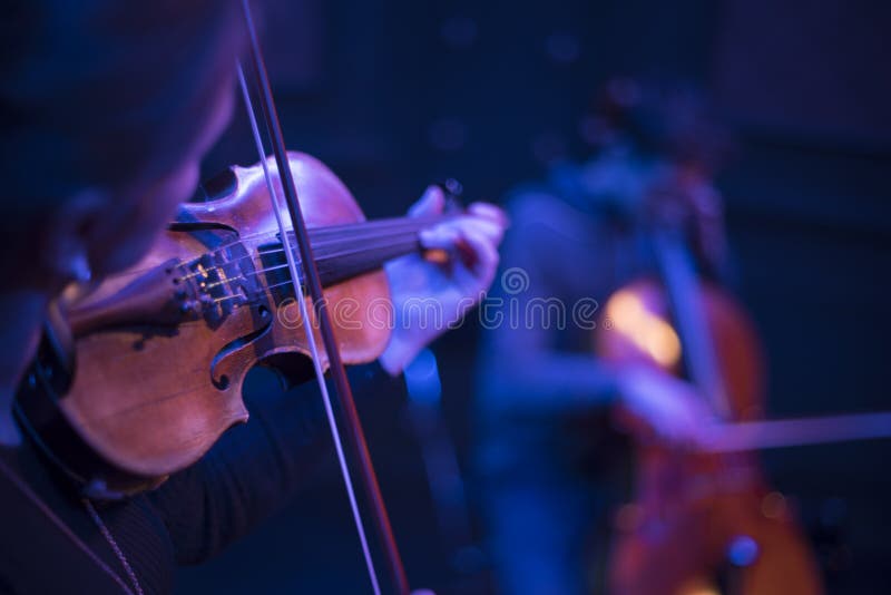 Violin concert stock photo. Image of classic, instruments 36017478
