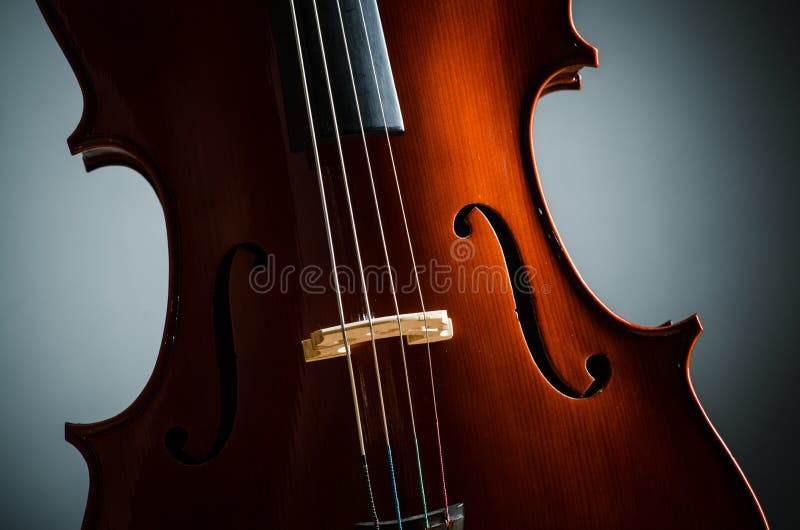 Violin in dark room stock image. Image of dark, retro 29916625