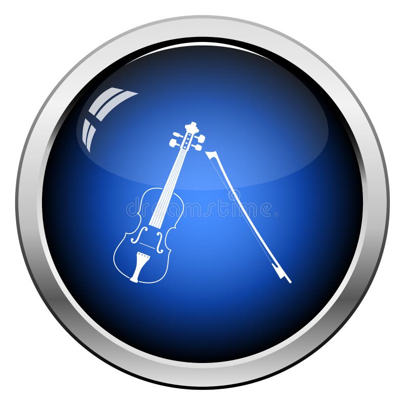 Violin Icon stock vector. Illustration of fiddle, instruments - 147340610