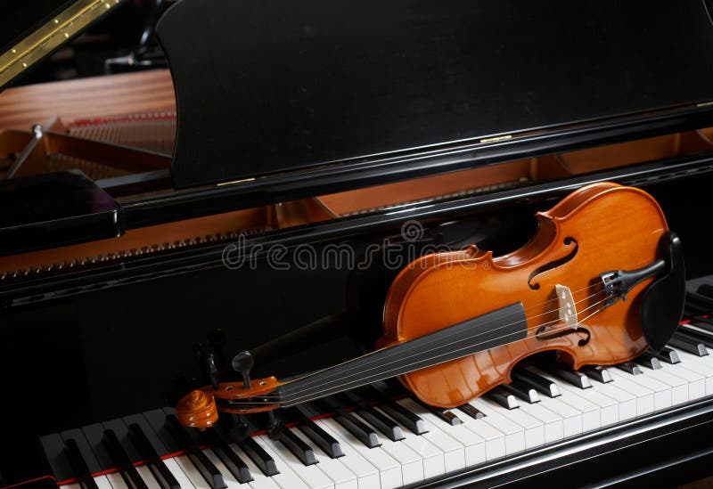 Violin On Piano