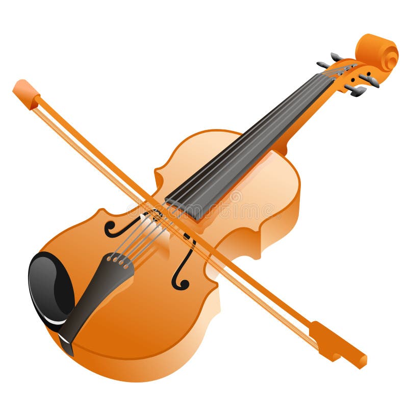 Violine lizenzfreie abbildung