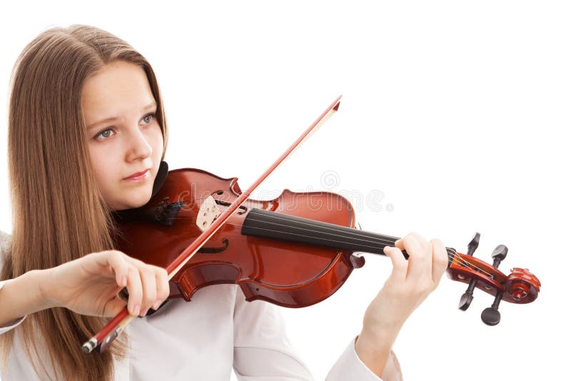 Violinist stock photo. Image of woman, musician, brown 30529842