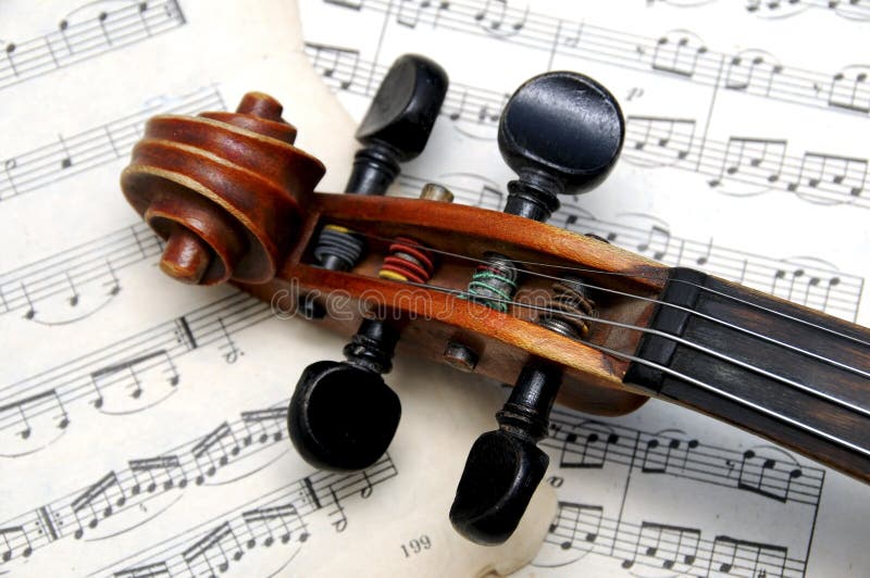 Violino imagem de stock Violino imagem de stock