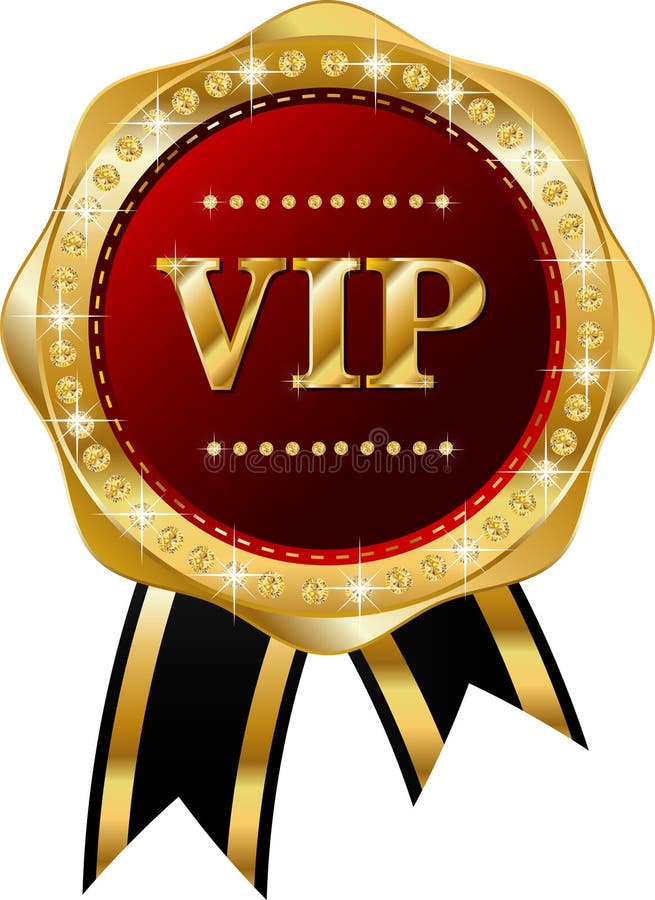VIP banner stock vector. Illustration of card, jewelry - 93792600