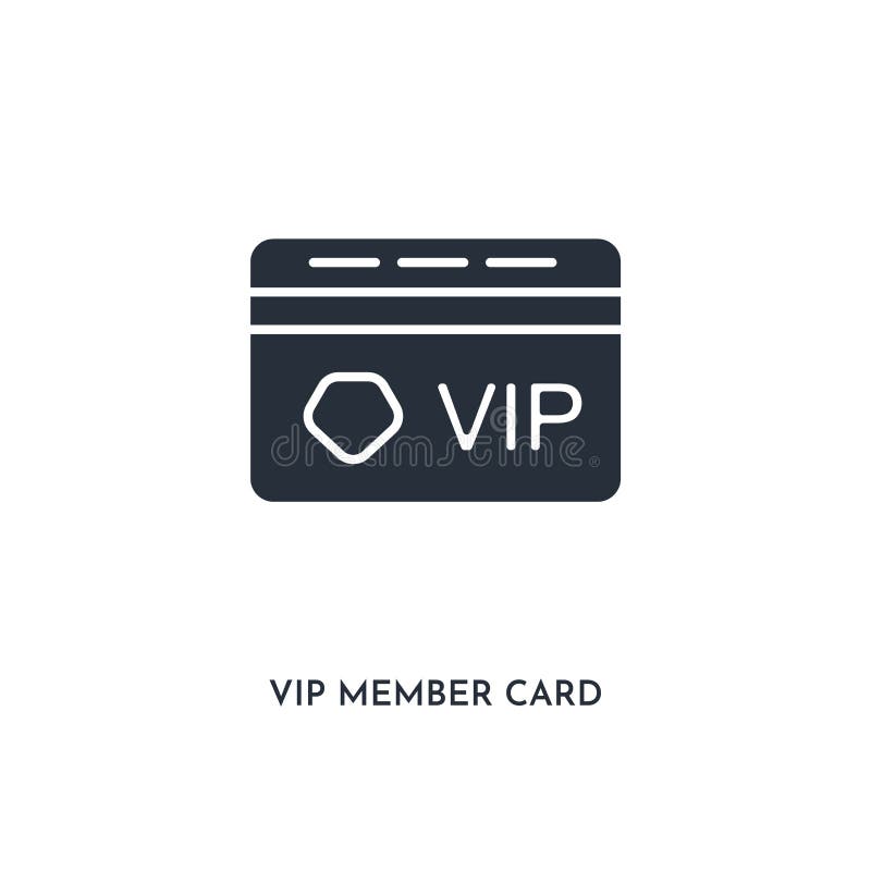 VIP icon blue, isolated on black background Stock Photo - Alamy