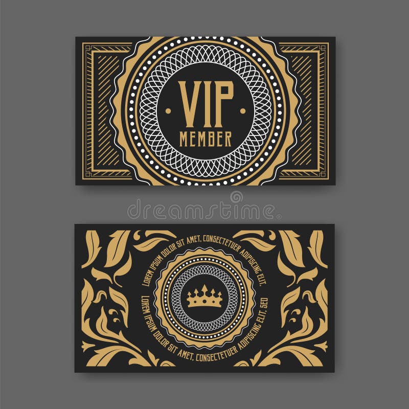 Membership Card Vector Stock Illustrations – 7,983 Membership Card