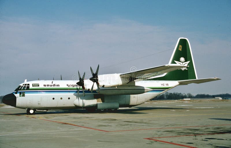 VIP van Saudi-Arabië op 3 februari 1991 afgesloten met een vlucht C-130H-LM