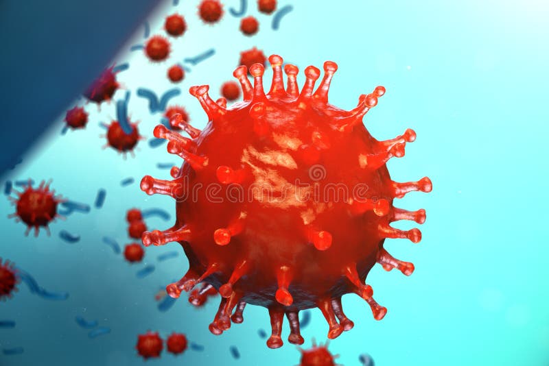 Viral hepatitis infection causing chronic liver disease. Hepatitis viruses. Influenza Virus H1N1. Swine Flu, cell infect