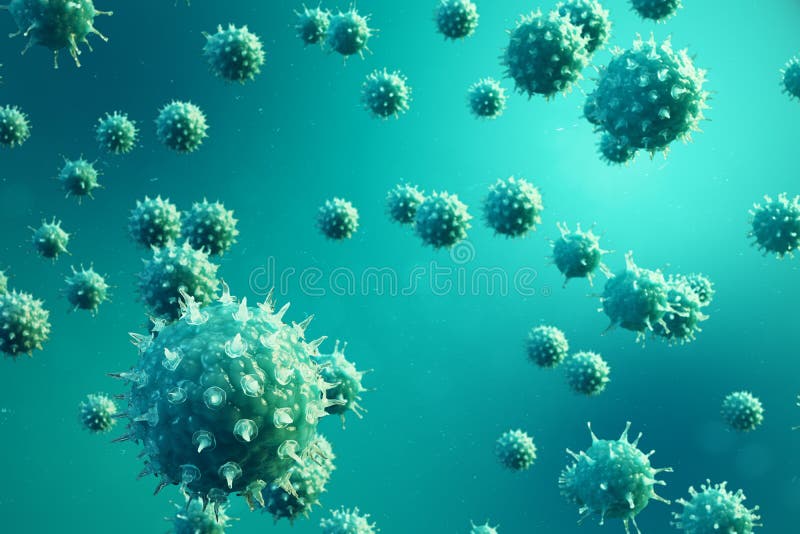 Viral hepatitis infection causing chronic liver disease. Hepatitis viruses. Influenza Virus H1N1. Swine Flu, cell infect