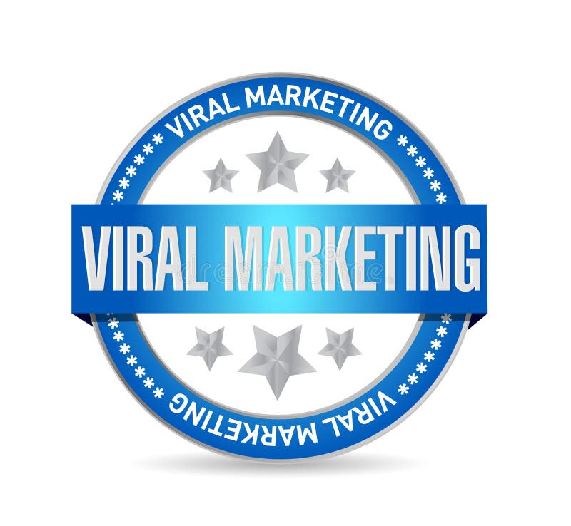 viral marketing seal sign concept illustration royalty free illustration viral marketing seal sign concept illustration royalty free illustration