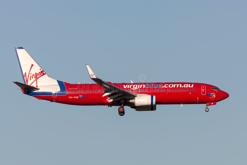 Virgin Blue Virgin Australia Airlines Boeing 737-800 Aircraft at 