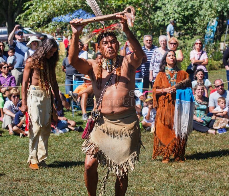 Festival Anual Indígena da Virgínia fotografia de stock royalty free