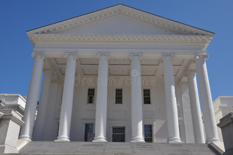 Virginia State Capitol i Richmond royaltyfri bild Virginia State Capitol i Richmond royaltyfri bild
