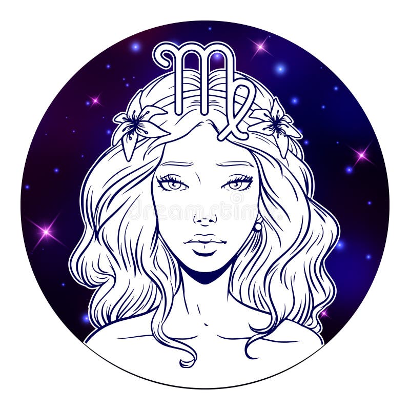 Virgo Artwork Stock Illustrations – 428 Virgo Artwork Stock ...