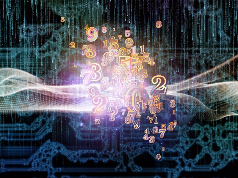 Toward Digital Goals royalty free stock image