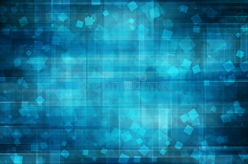 Virtual technology space background vector illustration