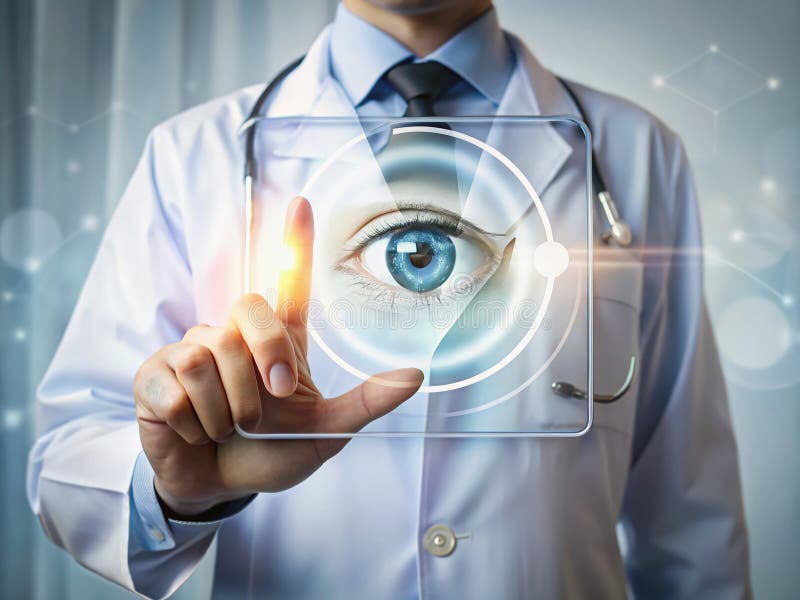 Virtual Touchscreen EMDR Therapy Innovative Approach to Trauma Treatment and Desensitization royalty free illustration