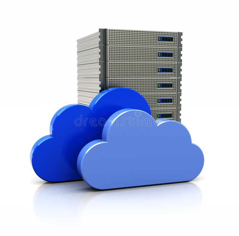 Virtuele bank vector illustratie