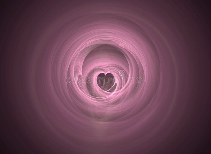 Virtueller Tunnel der Liebe