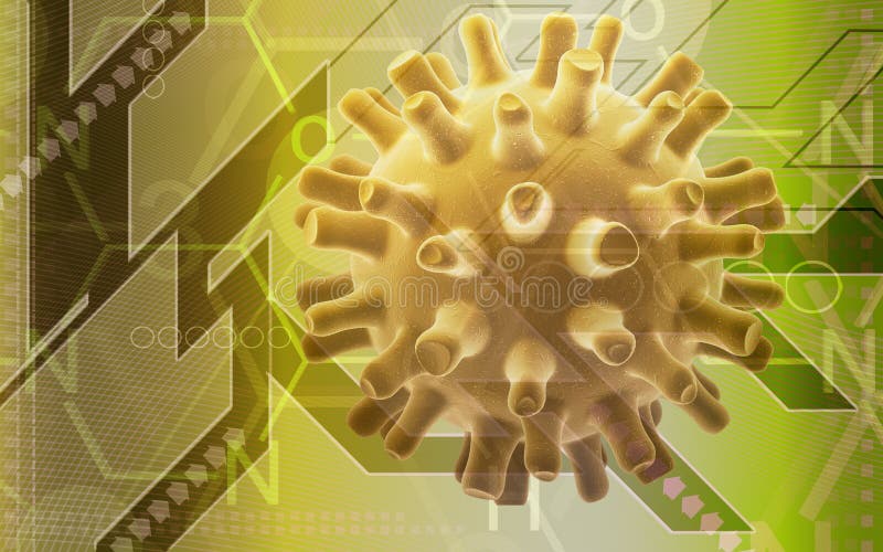 Virus stock illustrationer