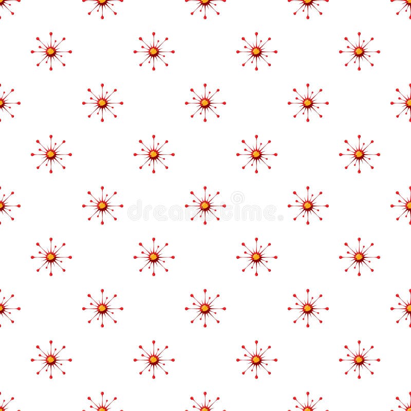 Virus or bacteria pattern stock illustration