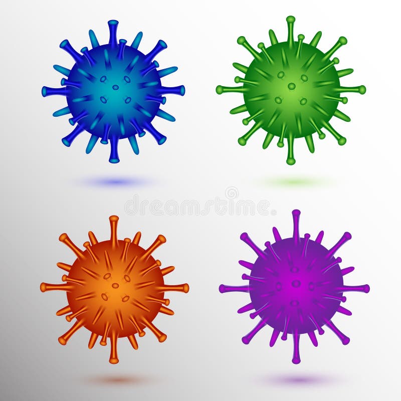 Virus corona 3d
