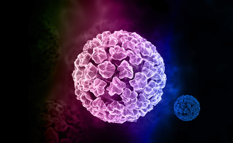 virus del papilloma royalty illustrazione gratis virus del papilloma royalty illustrazione gratis