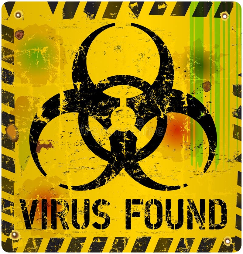 Virus informatico illustrazione di stock Virus informatico illustrazione di stock
