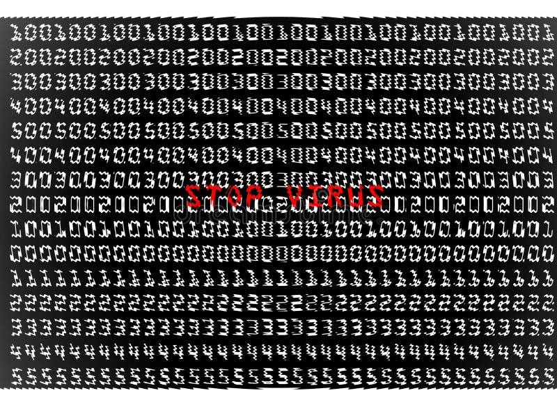 Virus och Spyware vektor illustrationer Virus och Spyware vektor illustrationer