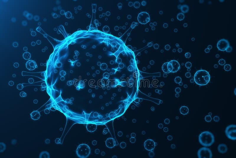 Viruset och bakterier, bakterier, cell smittade organismen Influensavirus H1N1, svininfluensa på abstrakt bakgrund Slösa virus royaltyfri illustrationer Viruset och bakterier, bakterier, cell smittade organismen Influensavirus H1N1, svininfluensa på abstrakt bakgrund Slösa virus royaltyfri illustrationer