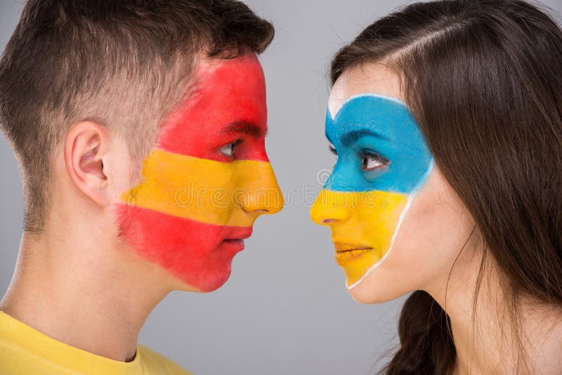 Visage Art indicateurs photos libres de droits Visage Art indicateurs photos libres de droits
