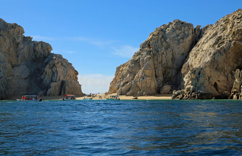 On the beach in Cabo San Lucas, Mexico. On the beach in Cabo San Lucas, Mexico