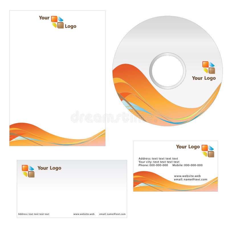 Business card and Letterhead Template design. Business card and Letterhead Template design.