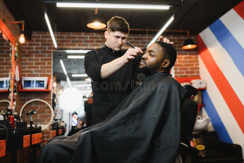 Barber Shop Stock Photo - Download Image Now - African Ethnicity