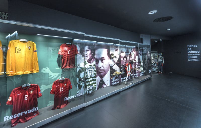 Visiting FC Sporting Museum Editorial Stock Image - Image of lisbon ...