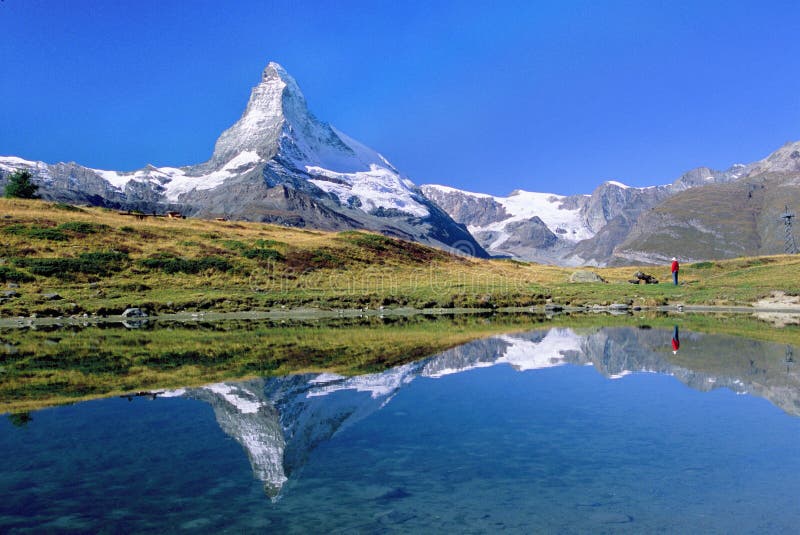 Visión Matterhorn del caminante