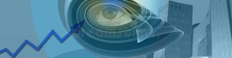 Visión y resultados cada vez mayores ilustración del vector Visión y resultados cada vez mayores ilustración del vector
