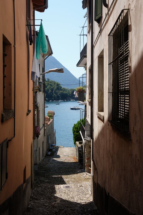 Glimpse near the lake of como - trips to discover the corners of the greenway - lombardy - italy. Glimpse near the lake of como - trips to discover the corners of the greenway - lombardy - italy.