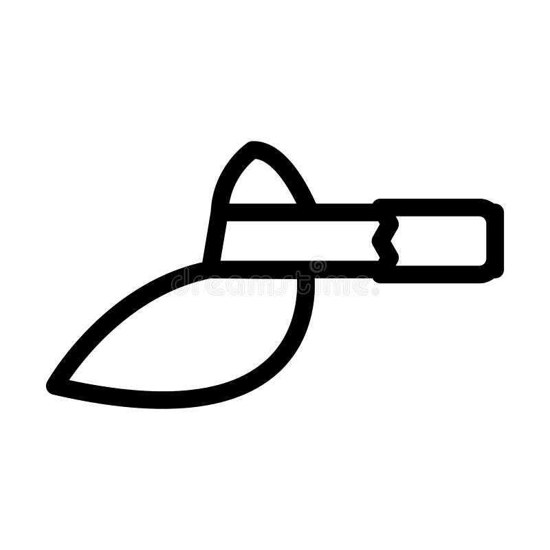 Visor Hat Line Icon Vector Illustration Stock Vector Illustration of