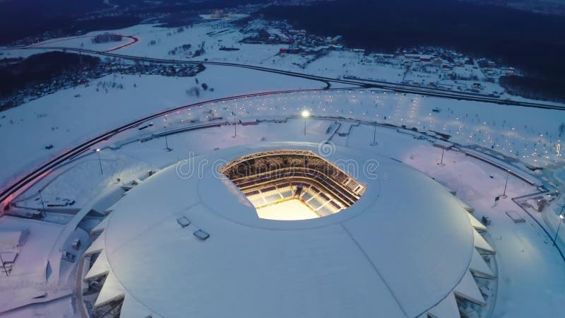 Vista aerea dello stadio