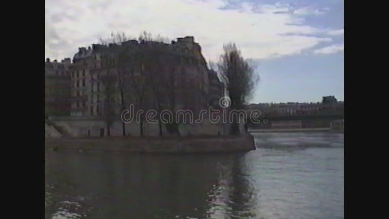 Vista al río parís de francia 1988 3