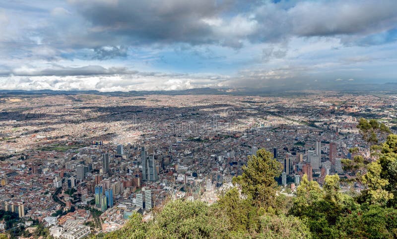 Aerial view of Bogota, Colombia. Aerial view of Bogota, Colombia.